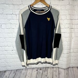 Cutter Buck WVU Mountaineers Sweater XXL‎ Crewneck Raglan Pullover